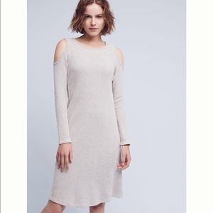 Anthropologie Apres Open-Shoulder Dress